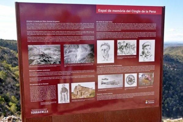Foto 2 espai de memoria del cingle de la pena SENSE FestaCatalunya